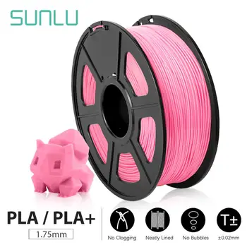 

SUNLU PLA PLUS/PLA 1.75mm 1KG/2.2lb 3D Printer Filament Spool DIY creative toys printing full color support bulk order