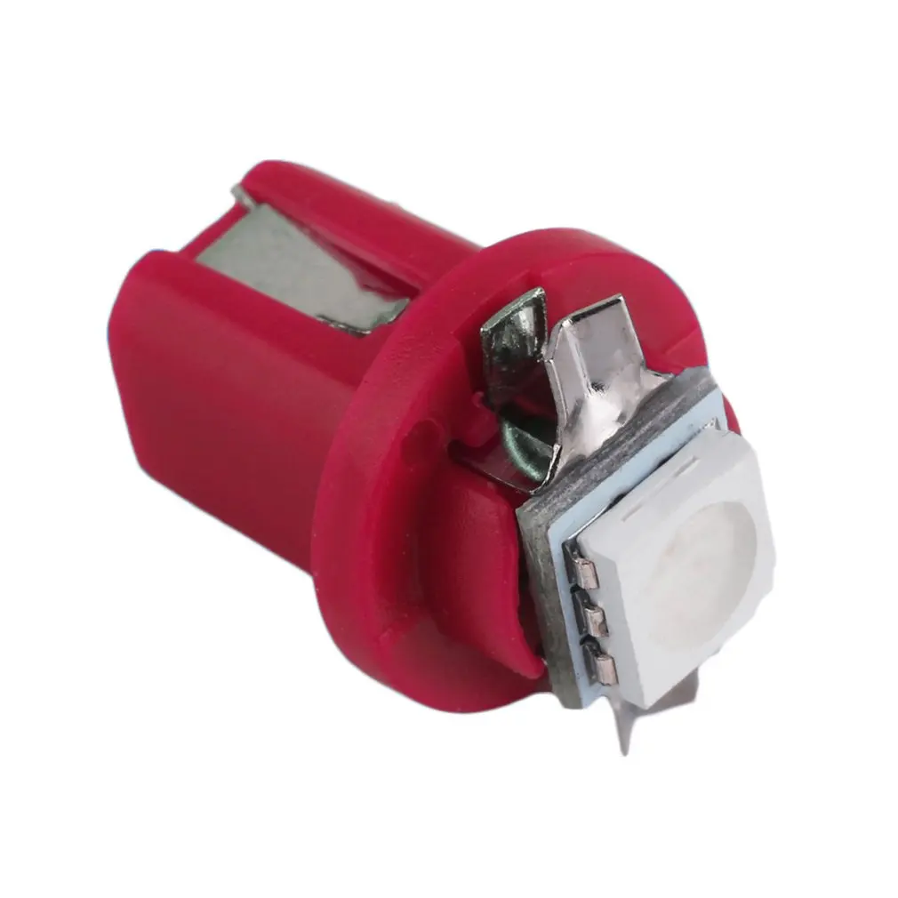 B8.3D 5050 Led 1 SMD T5 лампы Автомобильный датчик Speedo лампочка приборная панель инструмент энергосберегающий свет 12 В