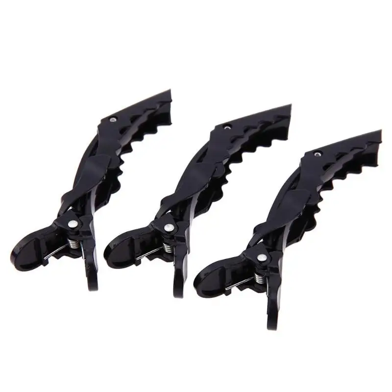 6pcs Hair Clips Mouth Hairdressing Beak Sectioning Clips Crocodile Hairpins Professional Salon Hairpin Hair Styling Accessories