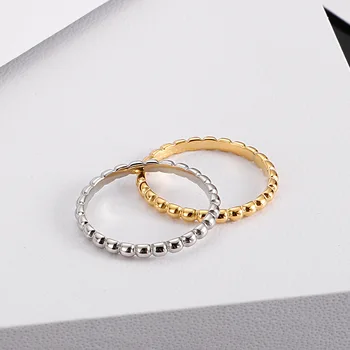

Fashion Women Finger Rings Simple Stainless Steel Crystal Loop Band Finger Rings Jewelry