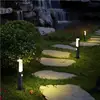 60CM With Motion Sensor LED Garden Lawn Lamp Modern Aluminum Pillar Light Outdoor Courtyard Villa Landscape Lawn Bollards Light 3