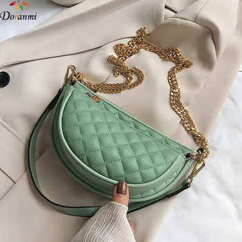 

DORANMI Diamond Lattice Flap Bags For Women 2020 Chain Strap Shoulder Bag Female Messenger Crossbody Bags Bolsos Mujer BG715