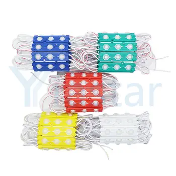 

Yistar 500X 5730 3SMD LED Module Light Injection with Lens 1.5W DC12V Advertising Design