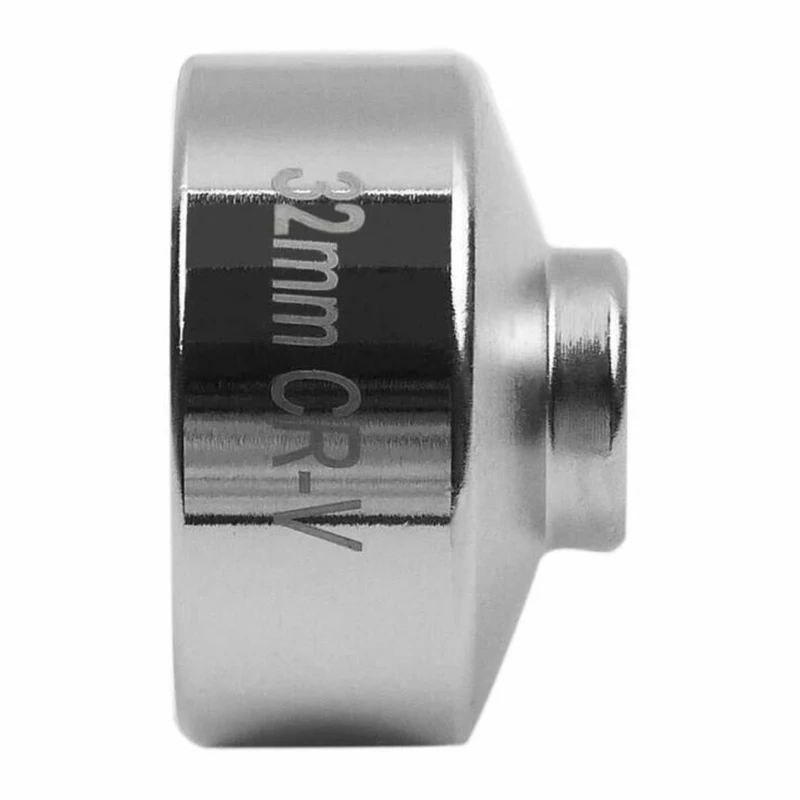 

Silver Oil Filter Wrench Chrome Vanadium Steel 3/8 Inch 36mm Hex Socket