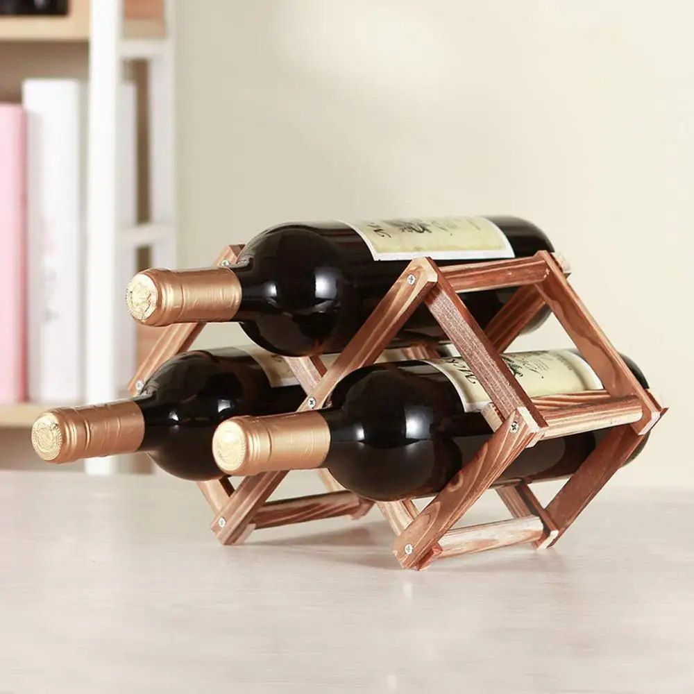 Качественные деревянные держатели винных бутылок, креативные Практичные складные декоративные Шкафы для гостиной, винные витрины стеллажи для хранения|Винные шкафы|   | АлиЭкспресс