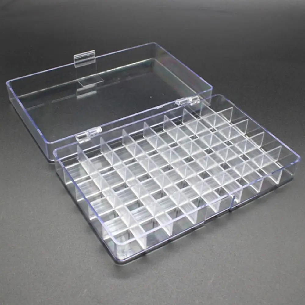 Storage Plastic Box suit for Finger Sponge Daubers paint storage containers