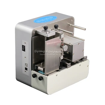 

LY 600F foil press machine digital hot foil stamping tea present bags hot foil printing specially printer