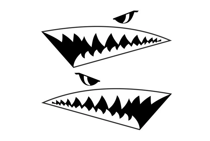 Free Free 339 Shark Eyes Svg SVG PNG EPS DXF File