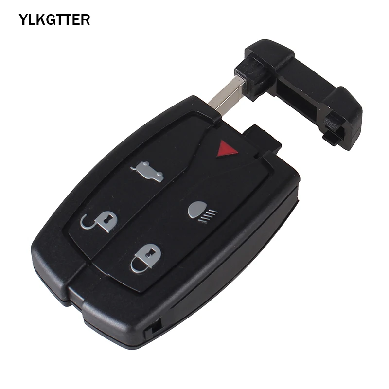 YLKGTTER 5/4+ 1 кнопка ABS Автомобильный ключ оболочка для Land Rover Discovery Sport freelander 2 высокое качество аварийная вставка лезвия