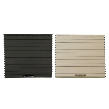 

Car Interior Center Console Drink Water Cup Holder Cover Roller Zipper for Benz W166 Ml Gl Gls Gle 2012-2020