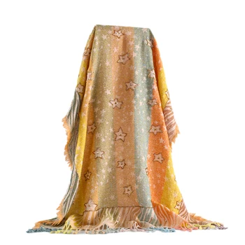 

Handmade Beads Folk-custom Scarves Shawls Cachecol Feminino Female Autumn Winter Embroidery Plus Size Mujer Bufanda Women Wrap