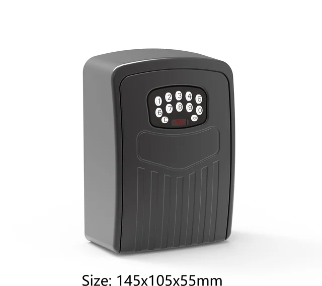 Tuya Smart Key Lock Box Wall Mounted Aluminum Alloy Key Safe Box Weatherproof With Code Key Storage Lock Box Indoor Outdoor 6