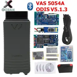 VAS5054 VAS5054A Bluetooth ODIS V5.1.3 для VW/для AUDI/для SKODA/для SEAT VAS 5054A UDS для VAG Поддержка нескольких языков