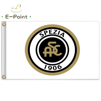 

Italy Spezia Calcio 3ft*5ft (90*150cm) Size Christmas Decorations for Home Flag Banner Gifts