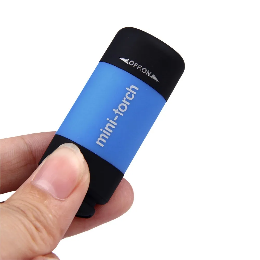Super Mini LED Light 0.3W 25Lum Portable Flashlight USB Outdoor Waterproof Rechargeable Torch Lamp Lights Multi-color #20 | Лампы и