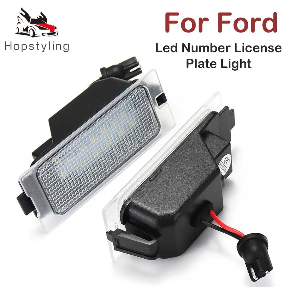 

2pcs Canbus 12v LED Number License Plate Light Lamp Error Free For Ford Edge 2007-2014 Escape 2008-2012 Mercury Mariner 08-11