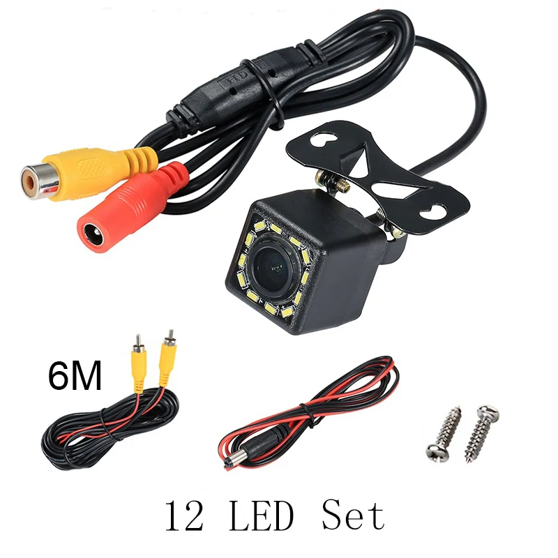 Wide Angle HD Car Rearview Camera Rear View Video Vehicle Backup Reverse 12 LED Night Vision Parking | Автомобили и мотоциклы