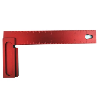 

200mm Measuring Tool, Aluminum Alloy Square, Woodworking Height Ruler, Inch Square Ruler, Woodworking Aid, Woodworking Measuring