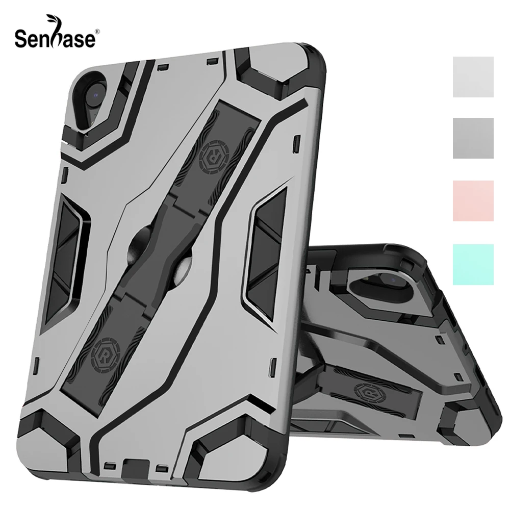 Ударопрочный чехол из ТПУ + ПК портативный для планшета с подставкой и ремешком