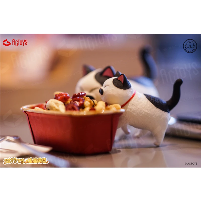 Глухая Коробка кот колокольчик полный мешок качающийся колокол мини версия