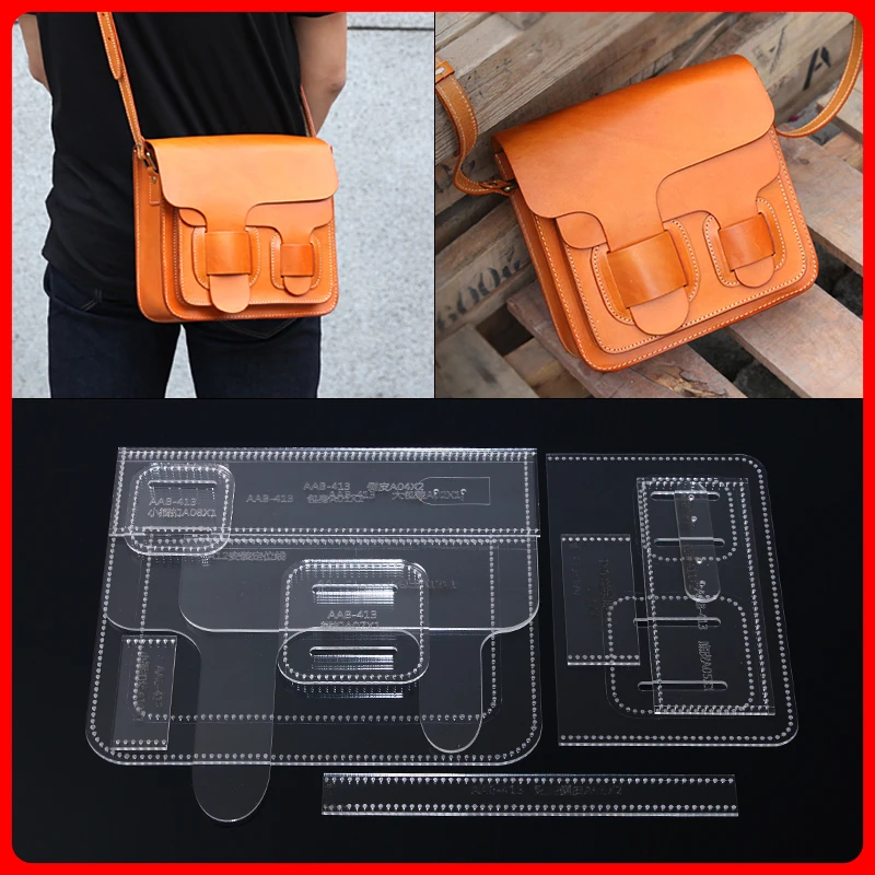 1 комплект DIY сумка на одно плечо мессенджер бумажная сетка акриловый дизайн и