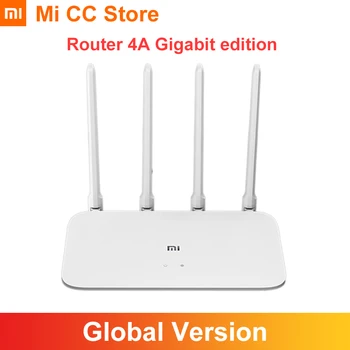 

Global Verion Xiaomi Router 4A Gigabit Edition 1000M 2.4GHz 5GHz WiFi DDR3 128MB Wifi Router WiFi Extender 4 Antenna APP Control