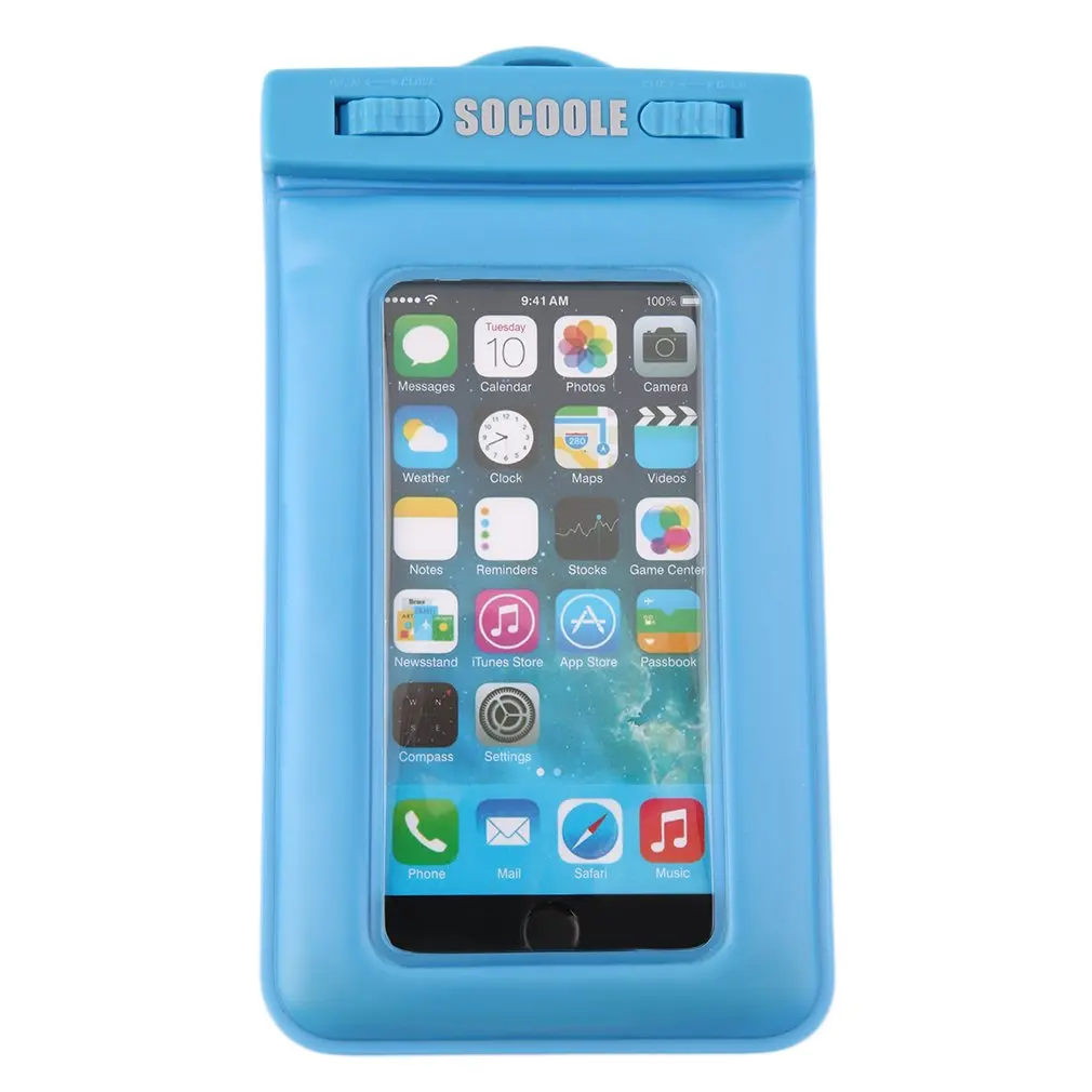 1Pcs Sponge Floating Waterproof Case Cover Dry Bag Pouch for Smartphone New