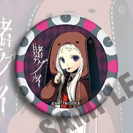 1pc 58mm Kakegurui Yumeko Jabami Kakegurui Compulsive Gambler
