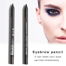 2 цвета/комплект водонепроницаемые тени для век смоуки-Айз карандаш для глаз блеск макияж подводка для глаз Стойкая подводка для глаз Косметика стойкий