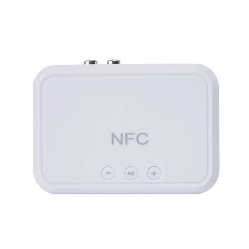 Белый и черный bluetooth-приемник с поддержкой NFC bluetooth-адаптер беспроводной HD аудио музыкальный стерео приемник передатчик