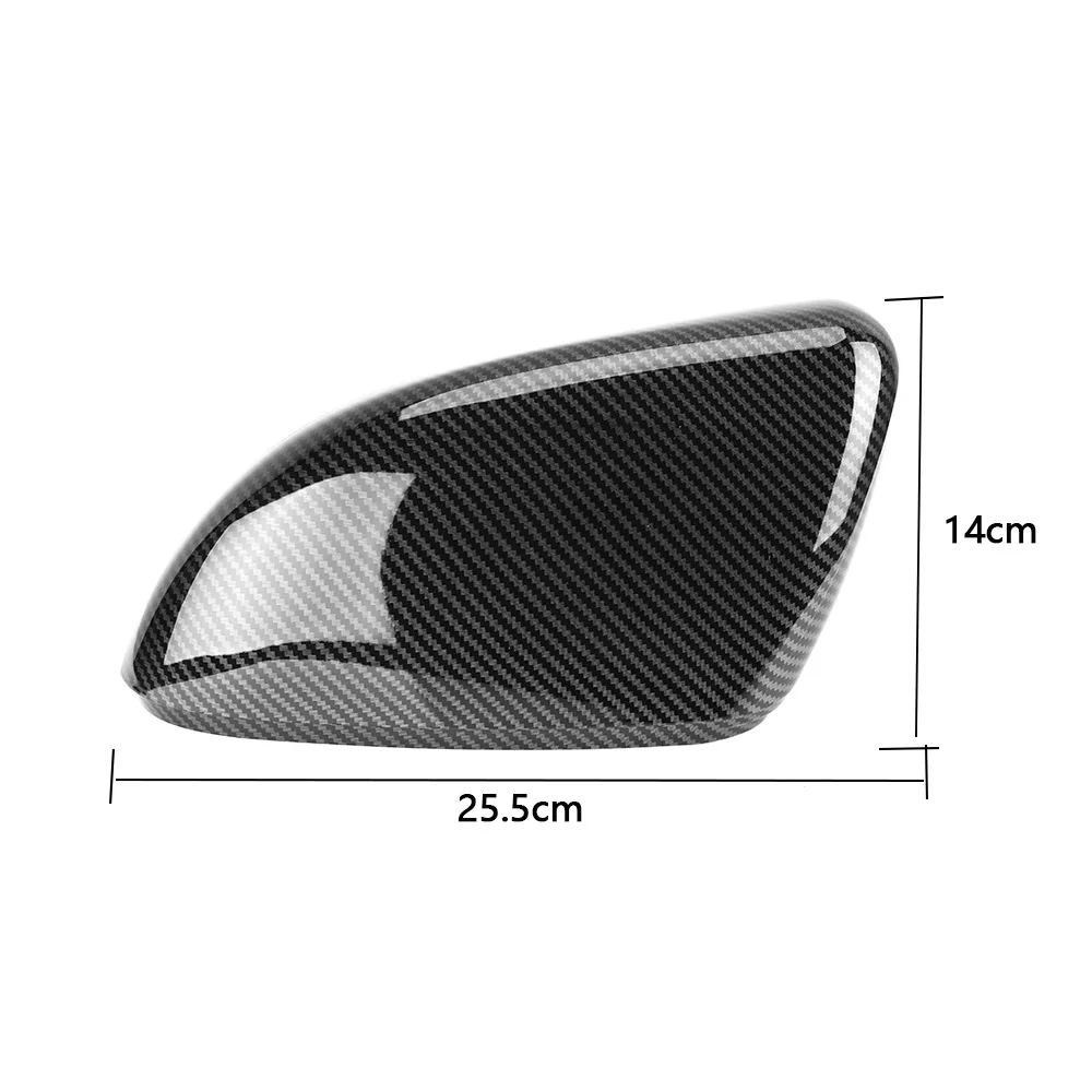 Колпачки для зеркала крыла VW Golf MK6 R20 Touran GTI 6 R (с угольным эффектом) 2 шт.|Зеркала и