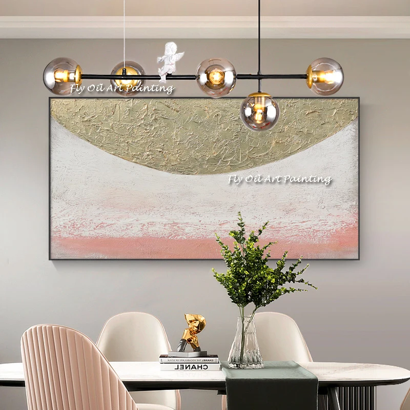 

100% Абстрактная живопись на холсте ручной работы, современные большие толстые масляные холсты, настенные картины для домашнего декора стен