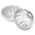 2Pcs Metal Bath Bomb Mold For Handmade Bath Bomb Making Mold Fizzy Petal Shape DIY Metal Molds Bath Care Tool 7*3.6 cm