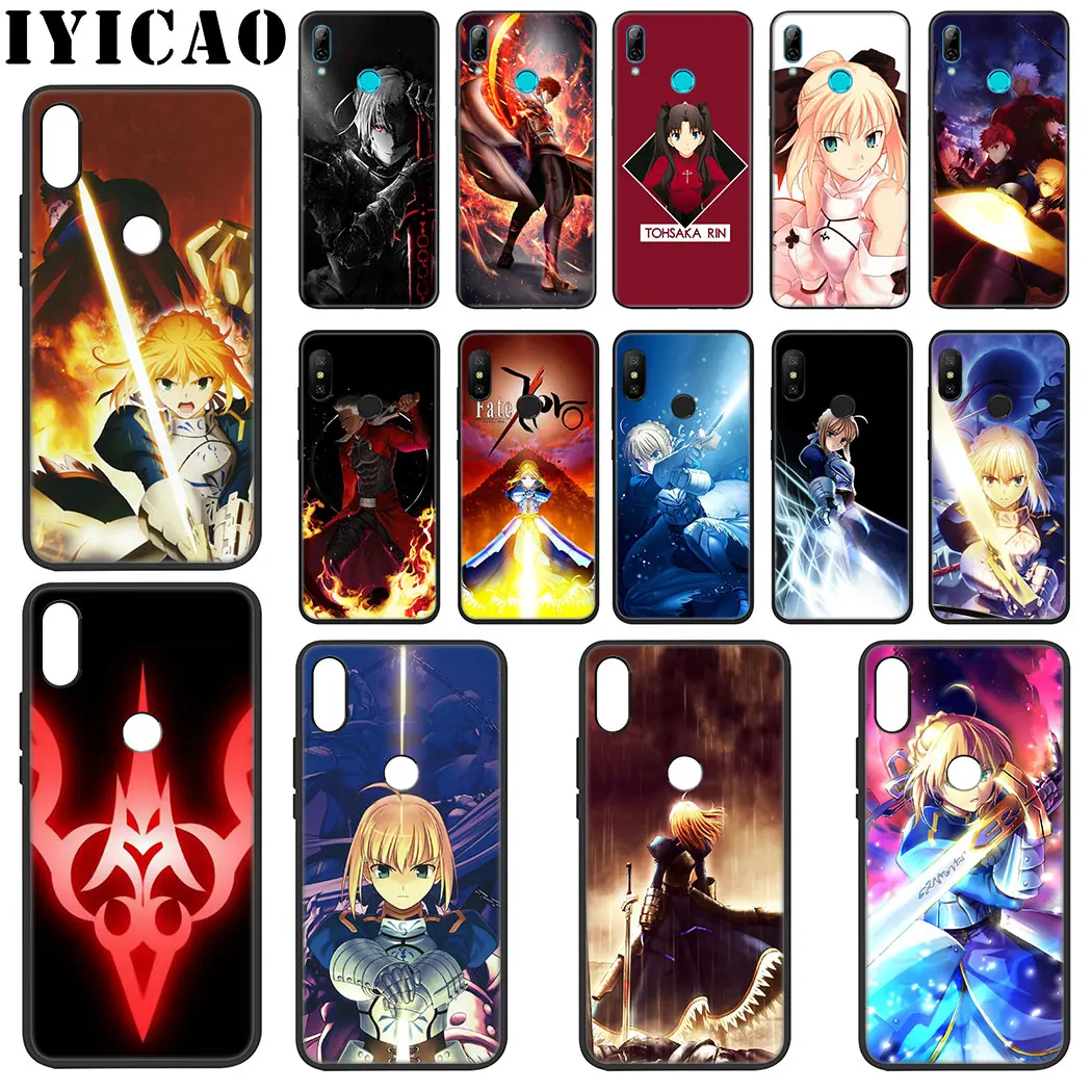 IYICAO аниме Fate stay night Мягкий силиконовый чехол для Xiaomi Redmi Note 4X5 6 7 8 Pro 5A Prime Case |