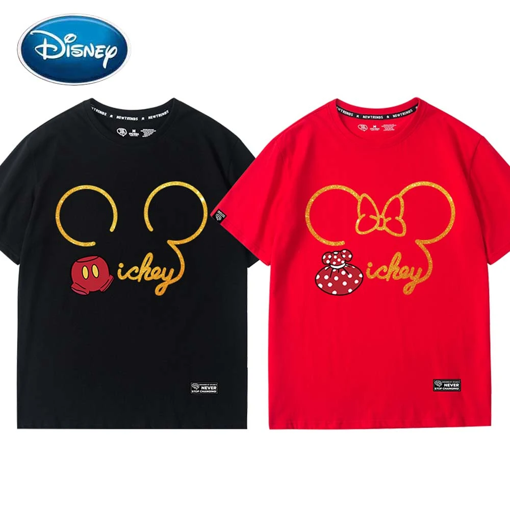 ディズニーかわいいミニーミッキーマウスの漫画の文字のプリントゴールドブロンズ女性のtシャツoネックプルオーバー半袖tシャツトップス6色 T Shirts Aliexpress ディズニーかわいいミニーミッキーマウスの漫画の文字のプリントゴールドブロンズ女性のtシャツoネックプルオーバー半袖tシャツトップス6色 T Shirts Aliexpress