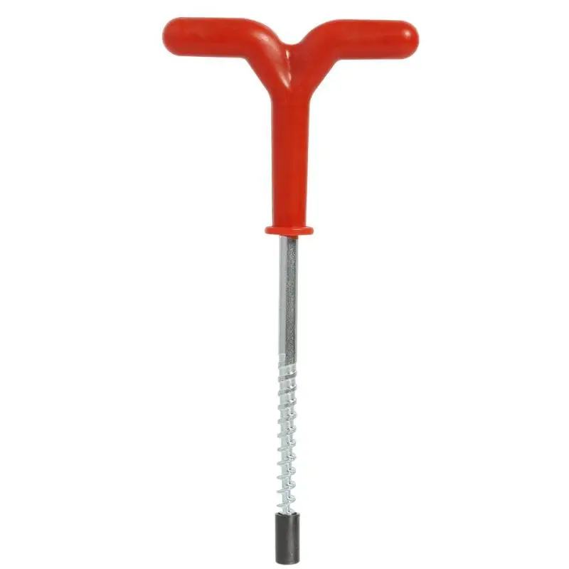

Outdoor Screw Fixed Nail Ice Auger Spiral Drill Rod Holder Fishing Tackle