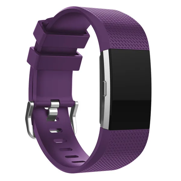 Для браслета Fitbit Charge 2, горячие аксессуары, сменный Браслет, ремешок для Fitbit Charge2, браслет для Fit bit Charge 2 - Цвет: Фиолетовый