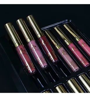

Langmanni 12 Color Matte Lip Gloss Set Matte Lipstick Long Lasting Matte Lip Gloss Gift Box Lipstick Set Lipstick Matte