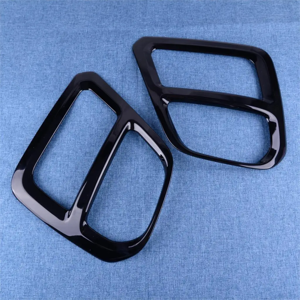 

DWCX Car Garnish Sticker 2pcs/set ABS Front Fog Light Lamp Cover Trim Fit for Subaru Forester SK 2019
