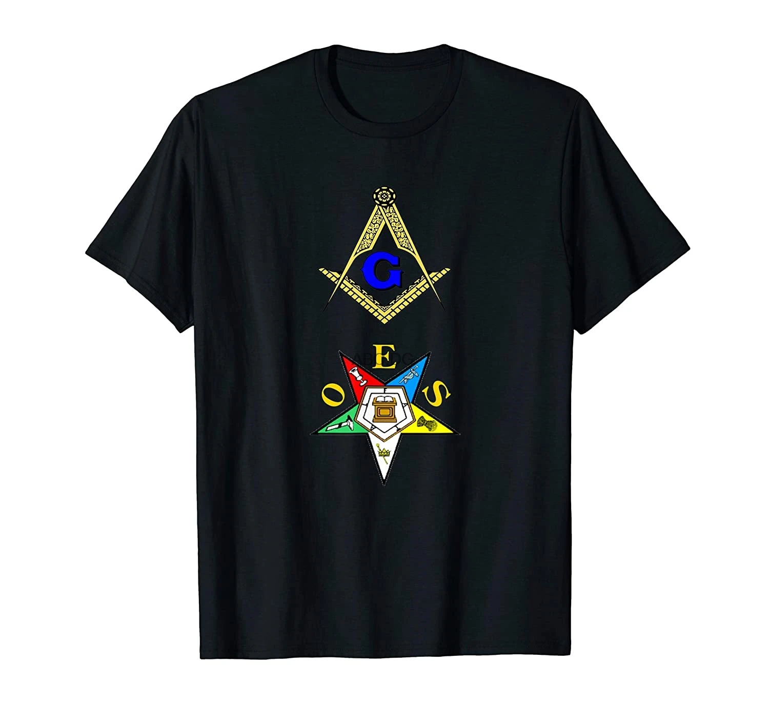 Футболка Masonic and OES С Символом Логотипа Восточная звезда (1) | Мужская одежда