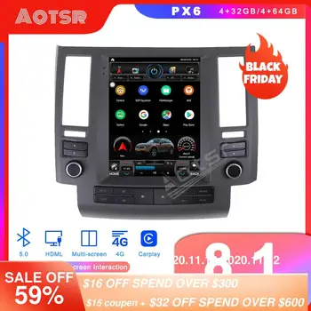 

Android 10.0 Tesla Style GPS Navigation For Infiniti FX35 FX45 FX25 FX37 2003 2004 2005 2006 Auto Radio Stereo Multimedia Player