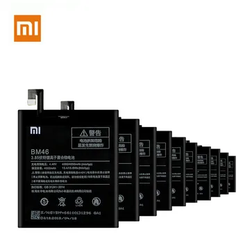 

10pcs Xiao Mi Original Battery BM46 For Xiaomi Redmi Note 3 / Note 3 Pro Real Capacity Rechargeable Phone Batteria Akku