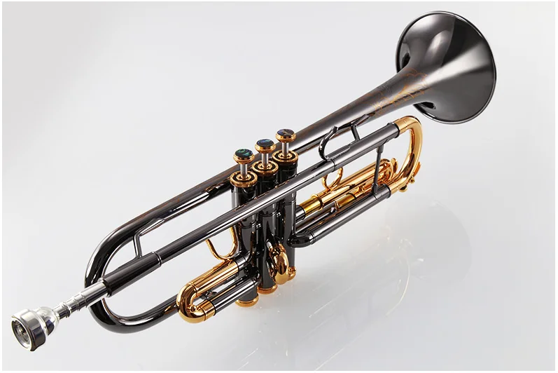 Bb Trumpet Horn with Mouthpiece