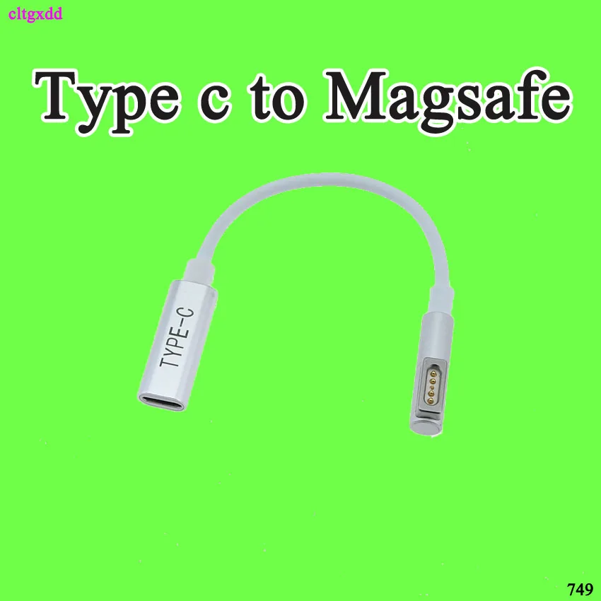 

cltgxdd USB TYPE C to Magsafe Converter for MacBook Pro computer quick safe connect T head L head series PD Charging Cable
