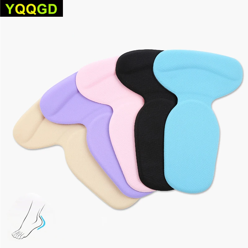 1 пара клейких подушечек для ухода за ногами вкладыши захвата пятки стельки на
