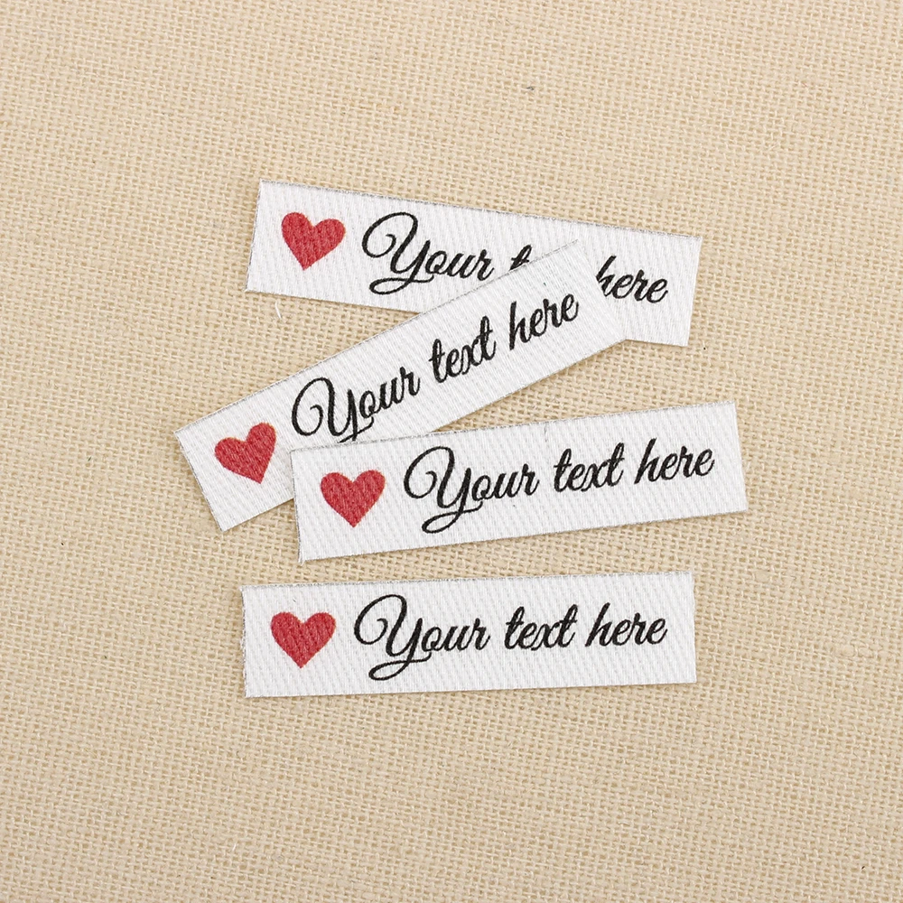 

160pcs Ironing Boutique Labels, Logo or Text, Personalized Brand , Clothing Labels, fabric labels, Custom Design (TB3090)