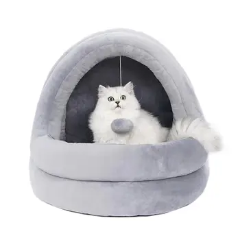 

Creative Cradle-style Pet Nest Warm Winter Kennel Lovely Dog Bed Cat Sofa Cushion Fluffy Soft Washable Universal for Cat