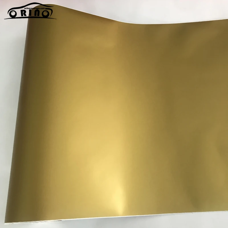Gold Matt Vinyl Wrap Sticker-1