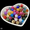 6 8 10mm Mixing Acrylic Beads Spacer Beads For Jewelry Making Handmade DIY ► Photo 2/6