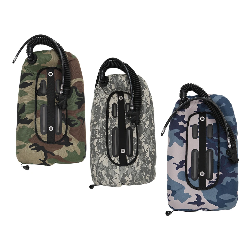 BCD Diving Donut Wing with Single Tank 18lbs Scuba Dive Freediving Professional Equipment Camo Style &amp 3 Colors for choose | Спорт и